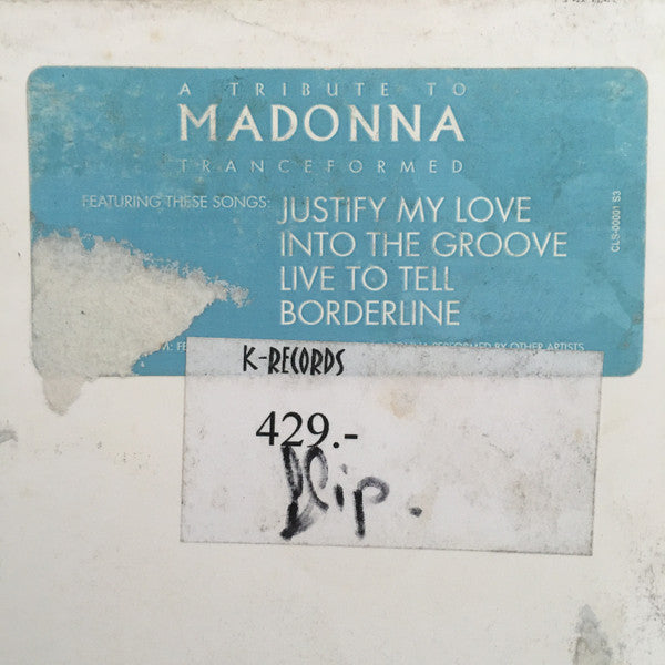 Various : A Tribute To Madonna : Tranceformed (12")