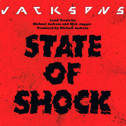 Jacksons* : State Of Shock (12")