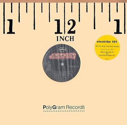 Electribe 101 : Tell Me When The Fever Ended (12", Promo)