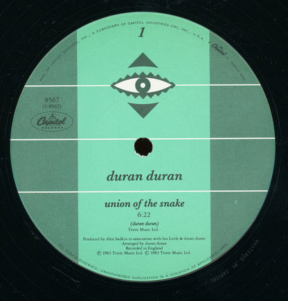 Duran Duran : Union Of The Snake (12", Single)