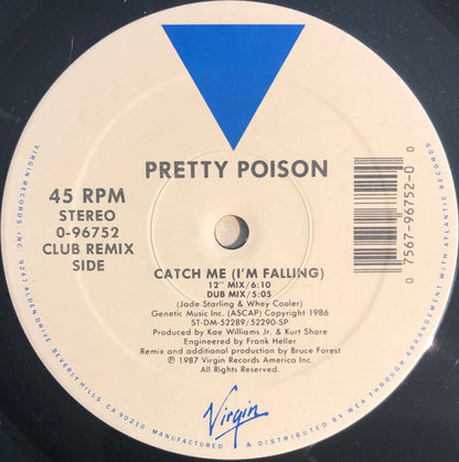 Pretty Poison : Catch Me (I'm Falling) (12", RP)