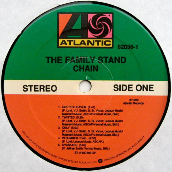The Family Stand : Chain (LP, Album)