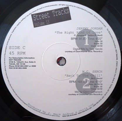 Various : Street Tracks Volume 13 (2x12", Comp, Promo)