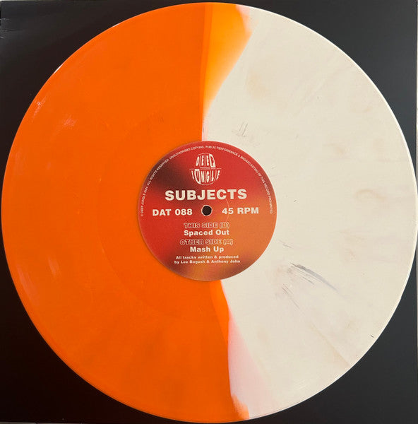 Subjects (5) : Mash Up / Spaced Out / Fantasy / Rhodes Tune  (2x12", Hal)