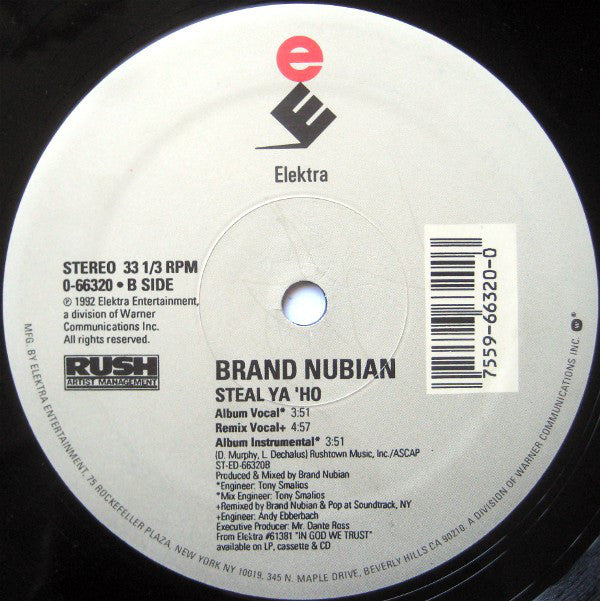 Brand Nubian : Allah U Akbar (12", Single)