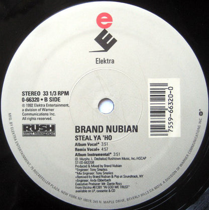Brand Nubian : Allah U Akbar (12", Single)
