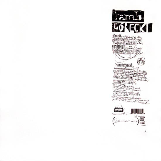 Lamb : Górecki (12", Single)