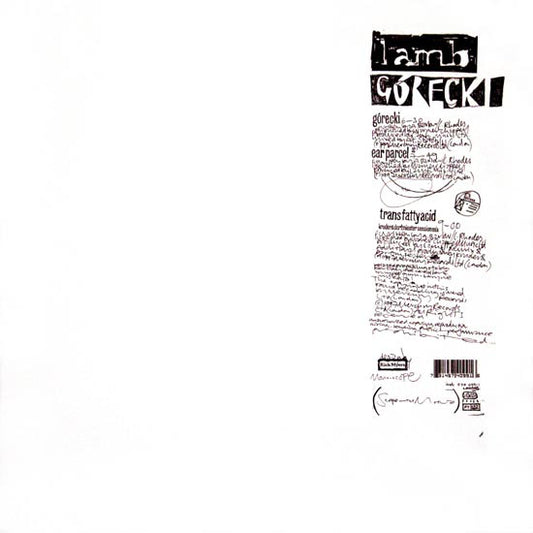 Lamb : Górecki (12", Single)