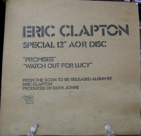Eric Clapton : Promises (12", Promo)