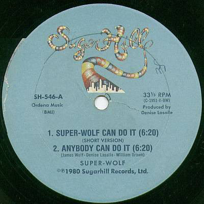 Super-Wolf : Super-Wolf Can Do It (12", Bes)