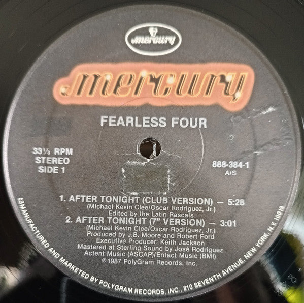 The Fearless Four : After Tonight (12")