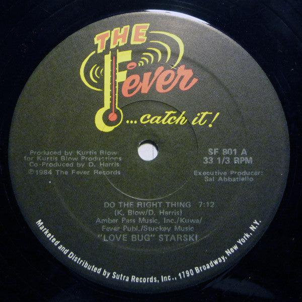 Lovebug Starski : Do The Right Thing (12")