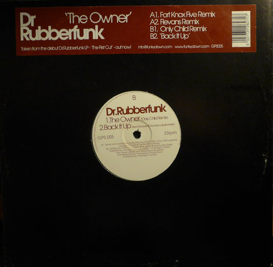 Dr. Rubberfunk : The Owner (12")