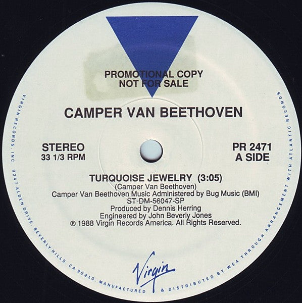 Camper Van Beethoven : Turquoise Jewelry (12", Promo)