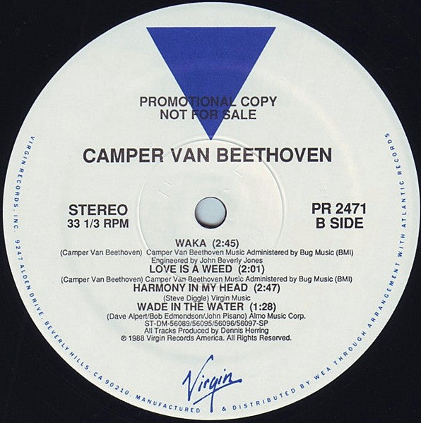 Camper Van Beethoven : Turquoise Jewelry (12", Promo)