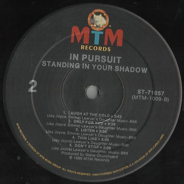 In Pursuit (2) : Standing In Your Shadow (LP)