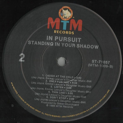 In Pursuit (2) : Standing In Your Shadow (LP)