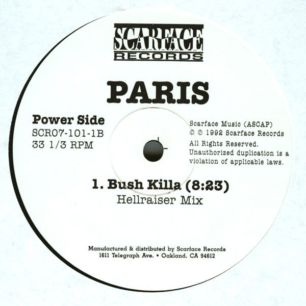 Paris (2) : The Days Of Old (12")