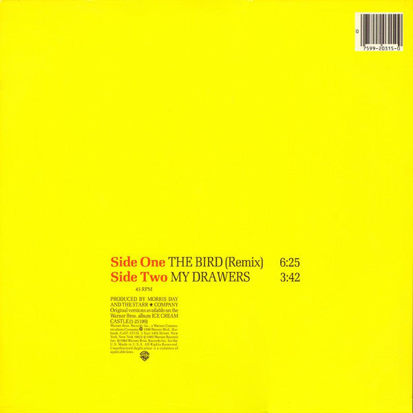 The Time : The Bird (12", Maxi, All)