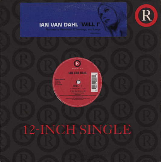 Ian Van Dahl : Will I ? (12", Single)