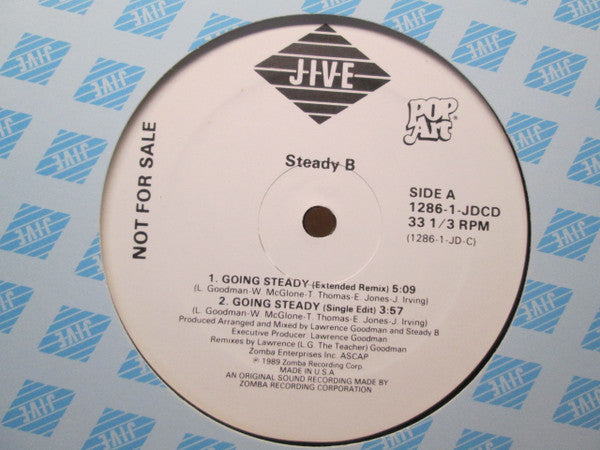 Steady B : Going Steady (12", Promo)