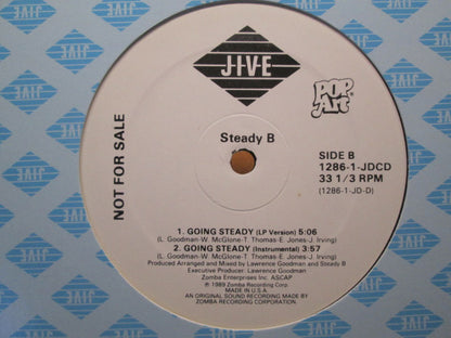 Steady B : Going Steady (12", Promo)