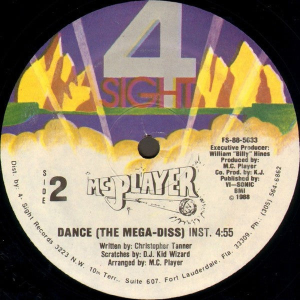 MC Player : Dance (The Mega-Diss) (12")