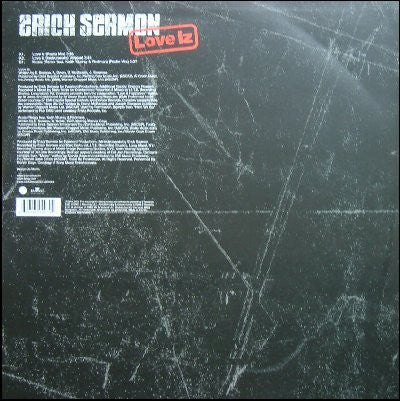 Erick Sermon : Love Iz / Music (Remix) (12")