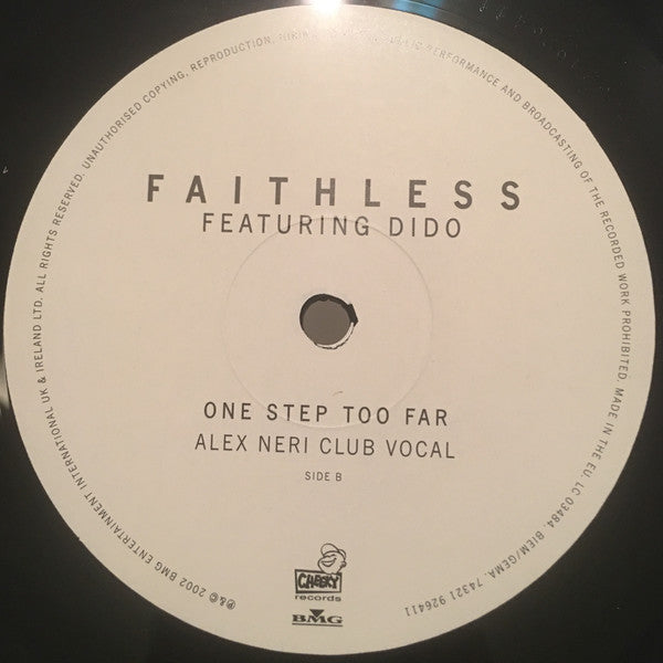 Faithless : One Step Too Far (12")
