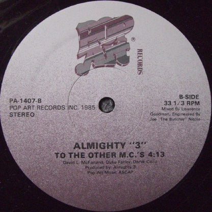 Almighty 3 : To The Other MC's (12")