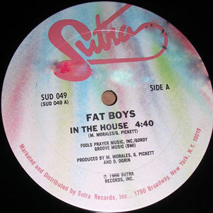 Fat Boys : In The House / Breakdown (12")