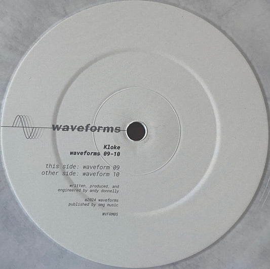 Kloke : Waveforms 09-10 (10", Mar)