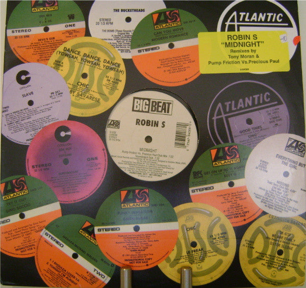 Robin S. : Midnight (12", Promo)