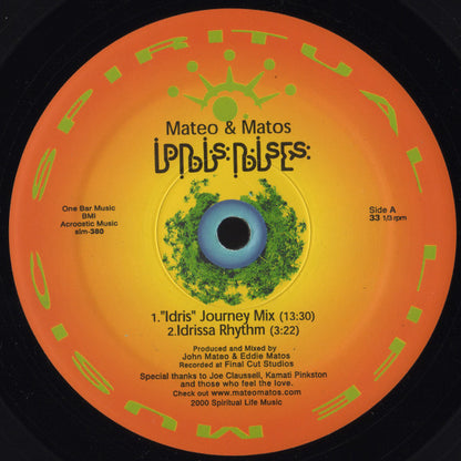 Mateo & Matos : Idris Rises (12")