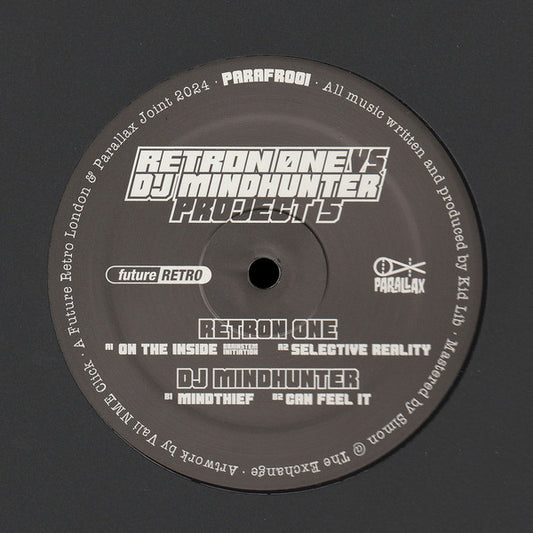 Retron 0ne vs. Dj Mindhunter : Project 5 (2x12", EP)