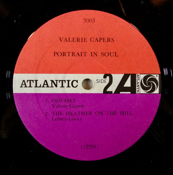 Valerie Capers : Portrait In Soul (LP, Album, Mono, Mon)