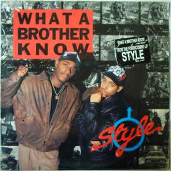 Style (2) : What A Brother Know (12", Single)