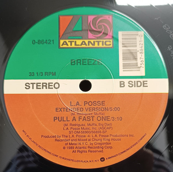 Breeze (2) : L.A. Posse (12")