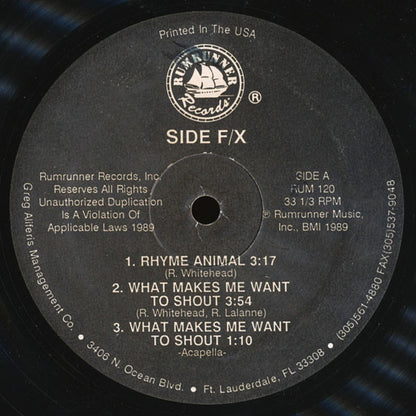 Side F/X : A Swift Kick (12")
