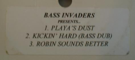 Bass Invaders : Untitled (12", W/Lbl)
