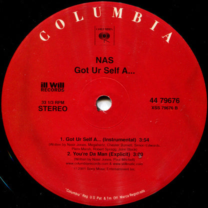 Nas : Got Ur Self A... (12")