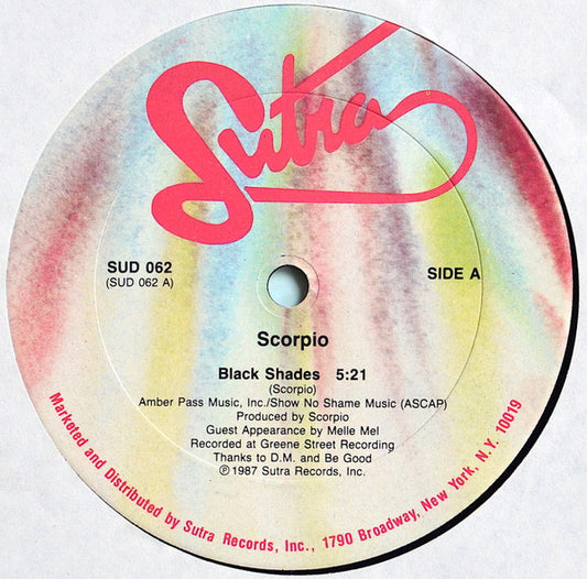 Scorpio (3) : Black Shades (12")