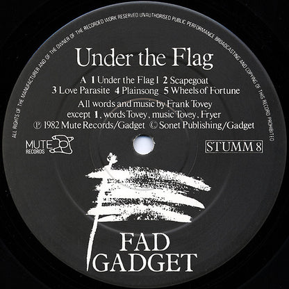 Fad Gadget : Under The Flag (LP, Album)