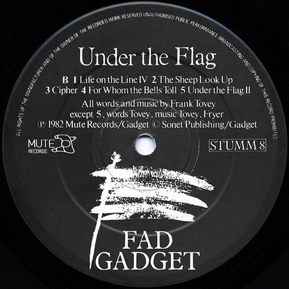 Fad Gadget : Under The Flag (LP, Album)