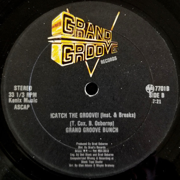 T/Ski Valley* / Grand Groove Bunch : !Catch The Beat! / !Catch The Groove! (12")