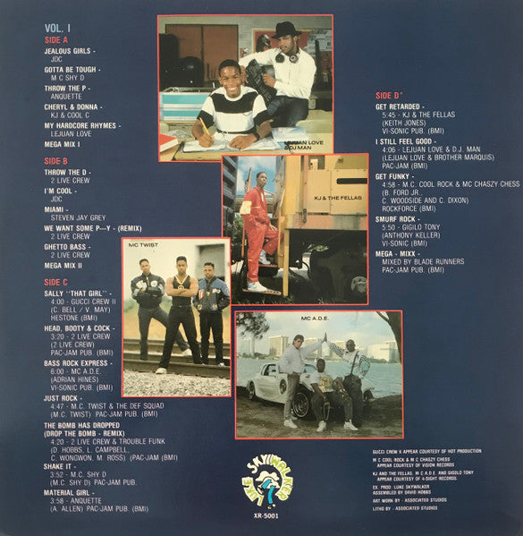 Various : Miami Bass Waves Volume II (2xLP, Album, Comp, P/Mixed)