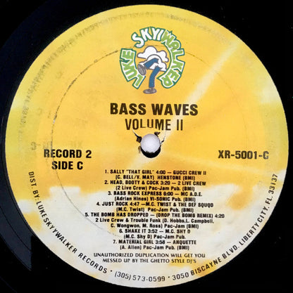 Various : Miami Bass Waves Volume II (2xLP, Album, Comp, P/Mixed)