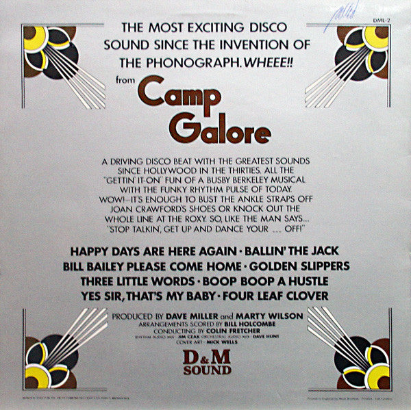 Camp Galore : Deco Disco (LP)