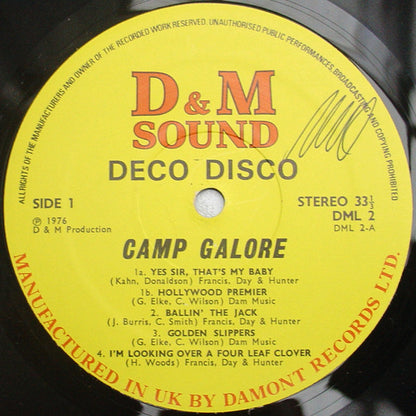 Camp Galore : Deco Disco (LP)