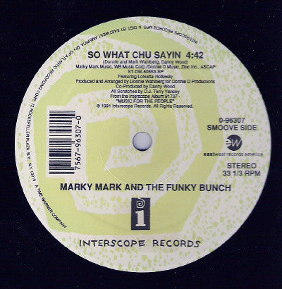 Marky Mark And The Funky Bunch Featuring Loleatta Holloway : Good Vibrations (12")